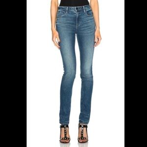 𝅺alexander WANG 001 High Waist Slim Fit Jeans